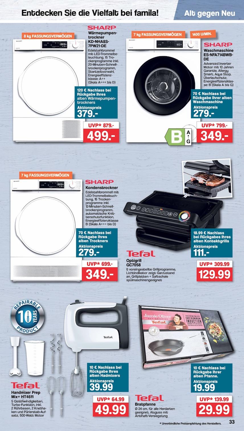 Famila Aktueller Prospekt ab Montag Seite 33