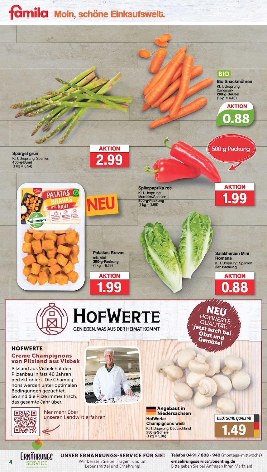 Famila Aktueller Prospekt ab Montag Seite 4
