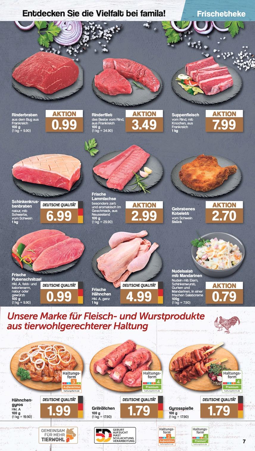 Famila Aktueller Prospekt ab Montag Seite 7