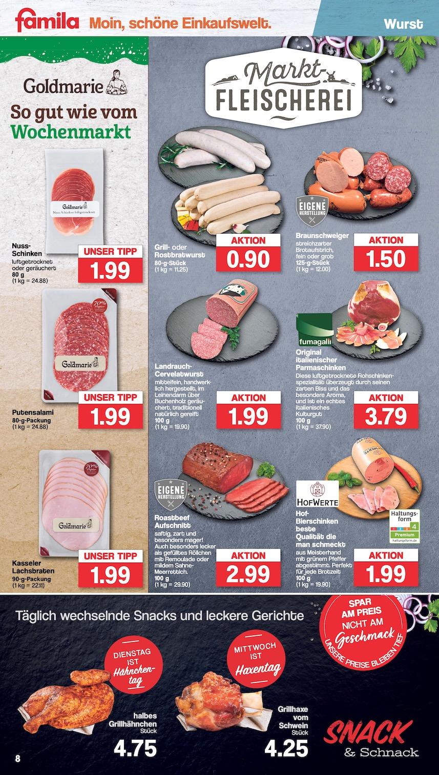 Famila Aktueller Prospekt ab Montag Seite 8