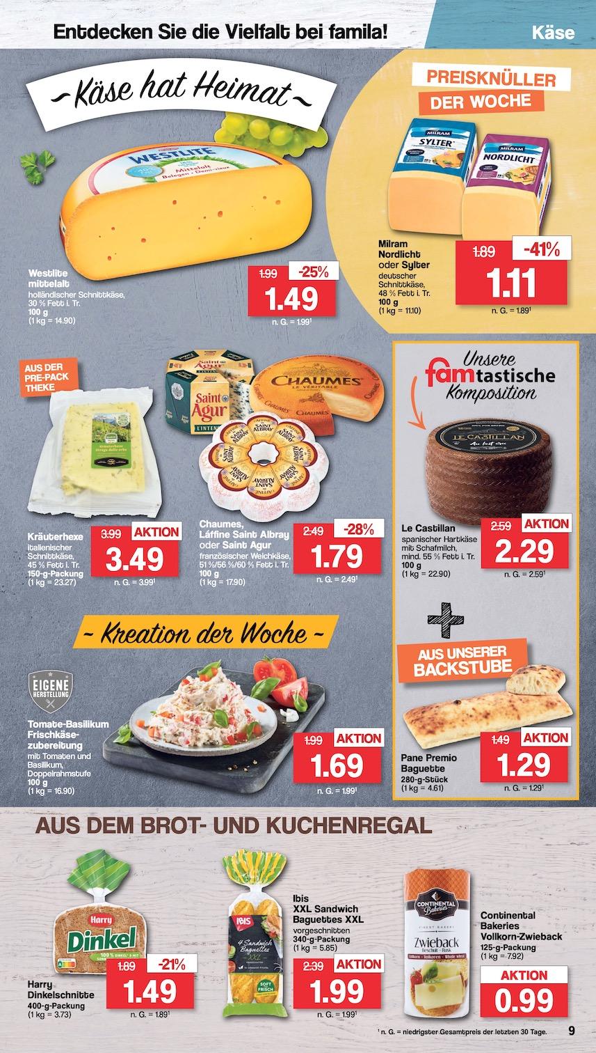 Famila Aktueller Prospekt ab Montag Seite 9