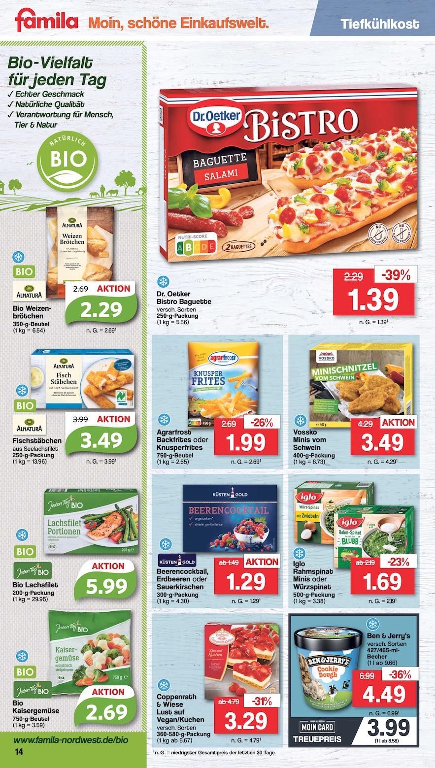 Famila Aktueller Prospekt ab Montag Seite 14