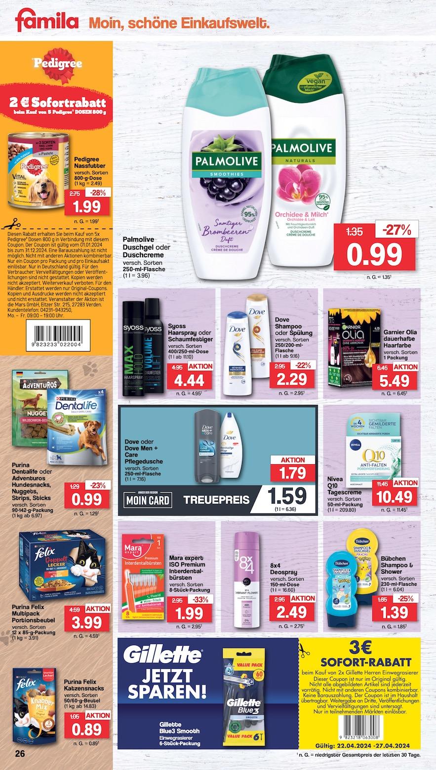 Famila Aktueller Prospekt ab Montag Seite 26