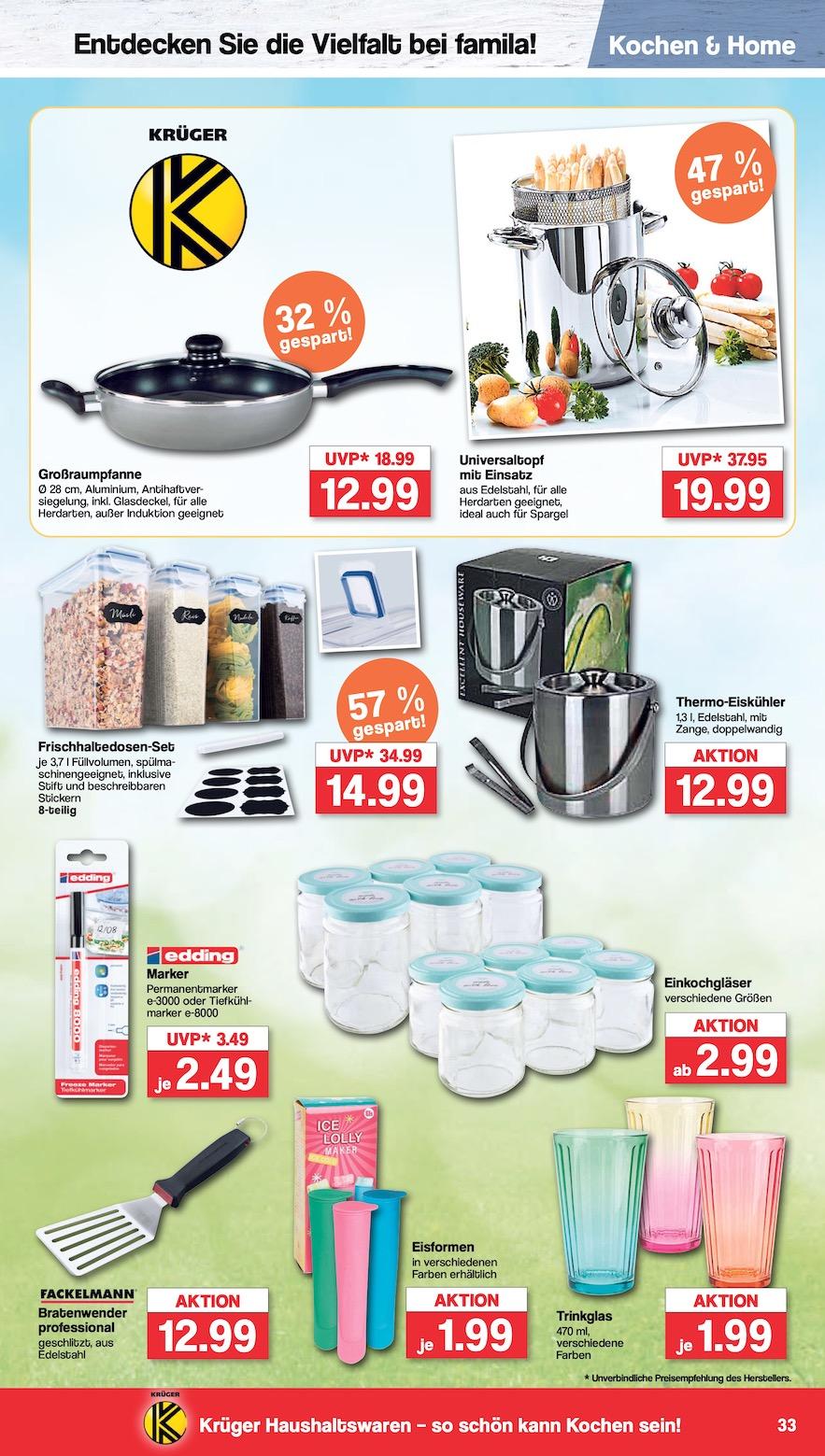 Famila Aktueller Prospekt ab Montag Seite 33