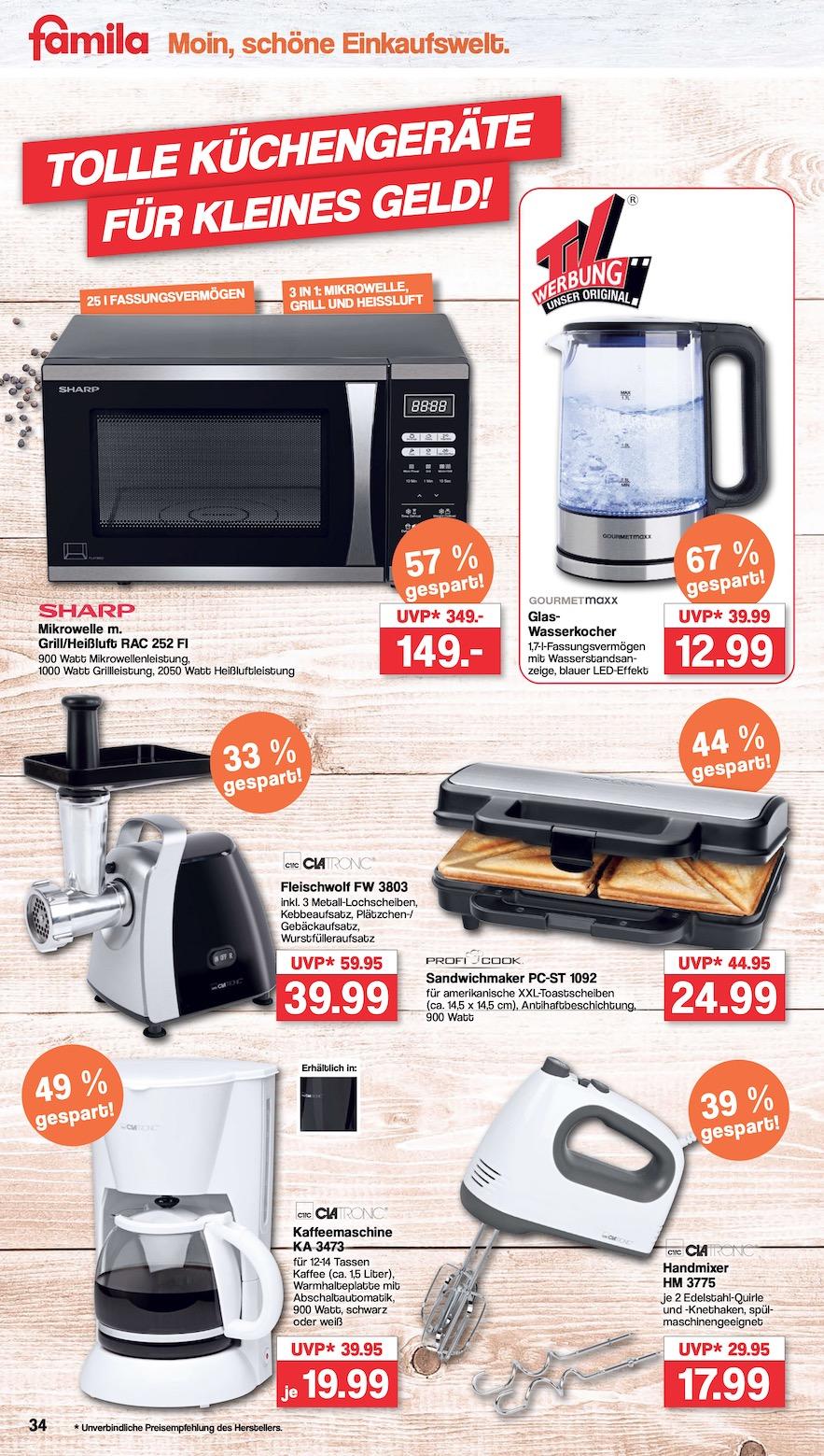 Famila Aktueller Prospekt ab Montag Seite 34