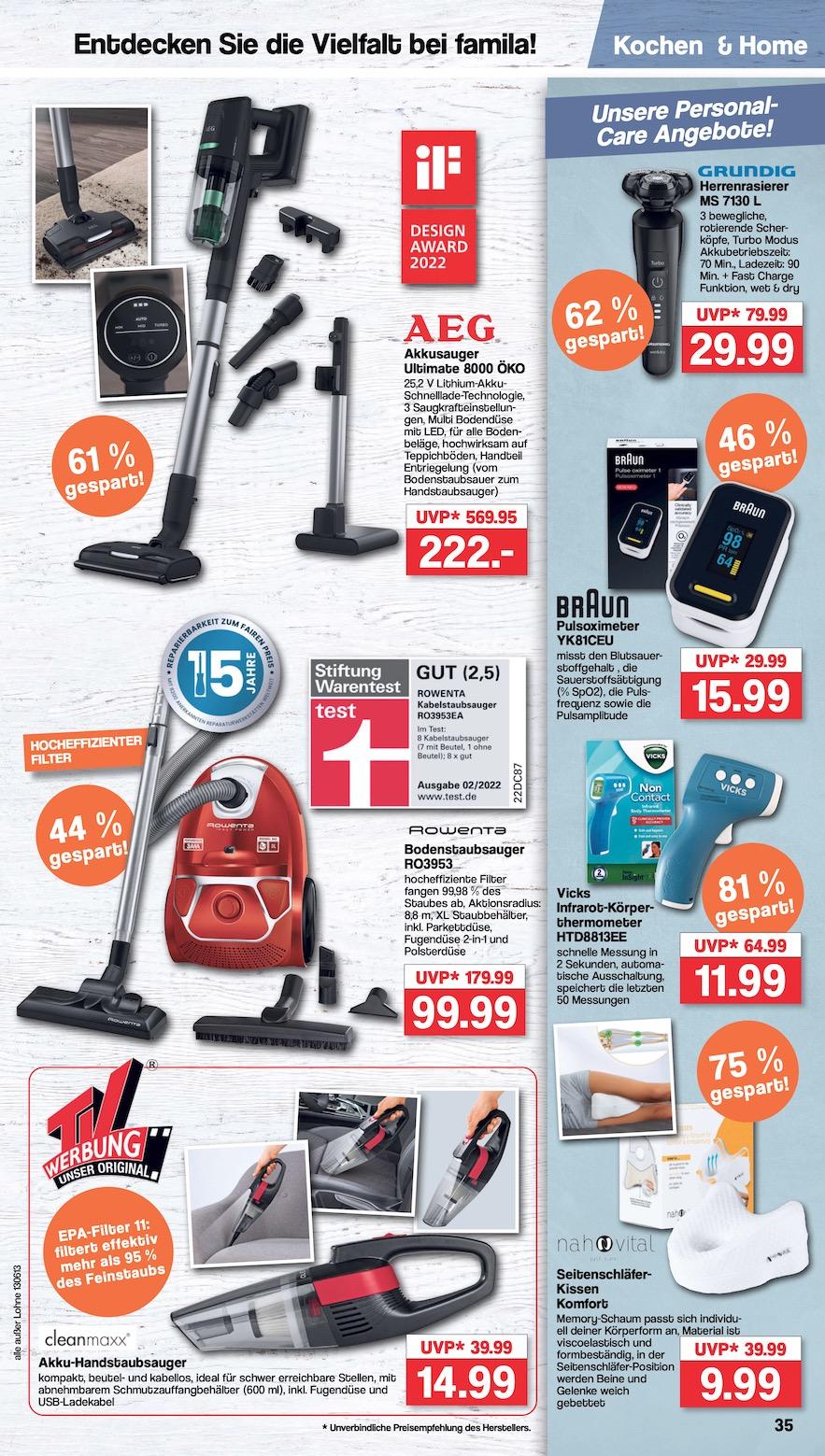 Famila Aktueller Prospekt ab Montag Seite 35