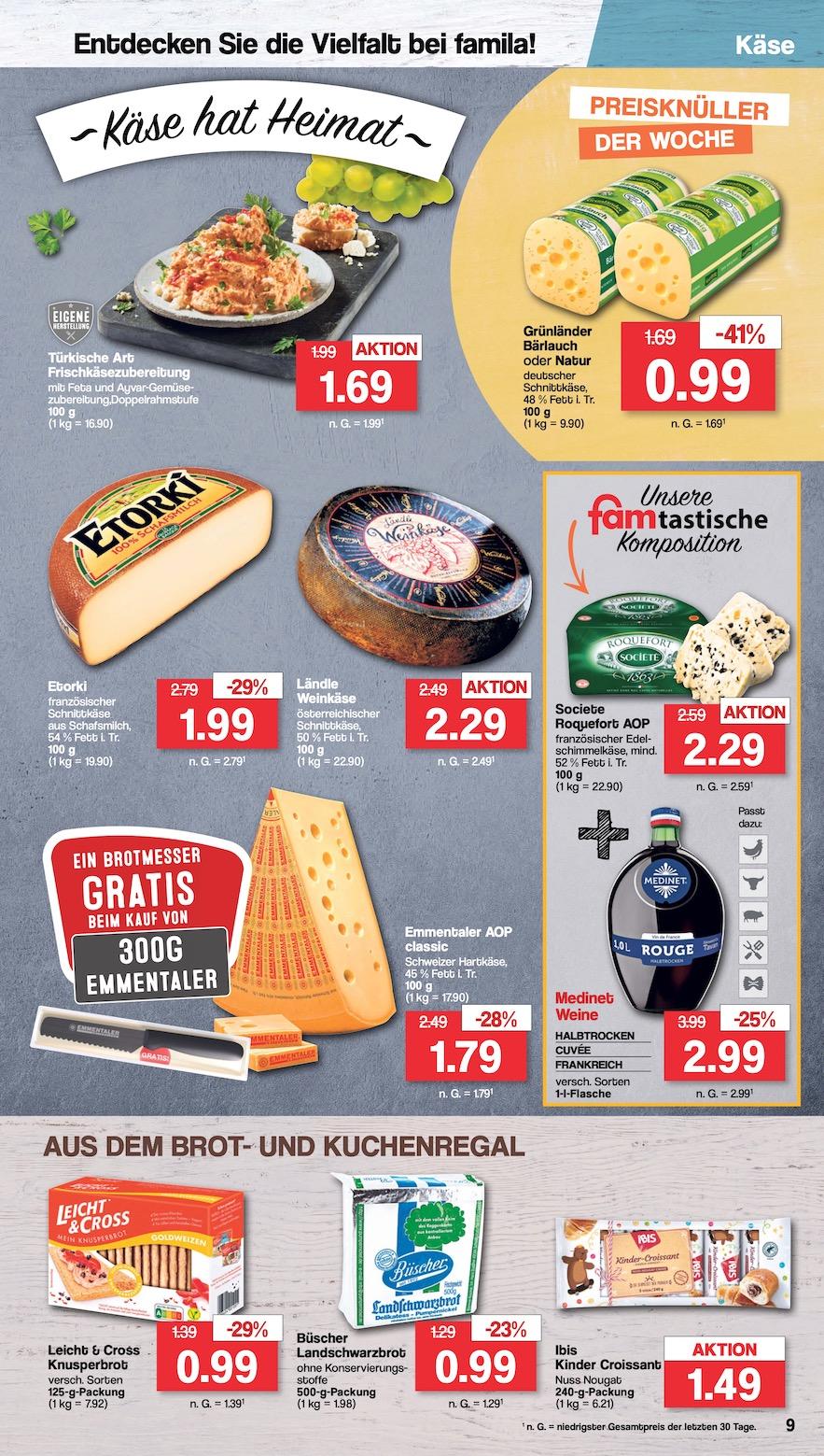 Famila Aktueller Prospekt ab Montag Seite 9