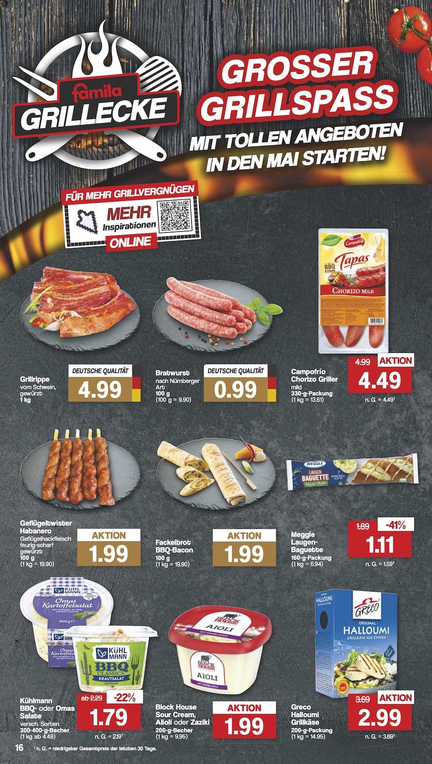 Famila Aktueller Prospekt ab Montag Seite 17