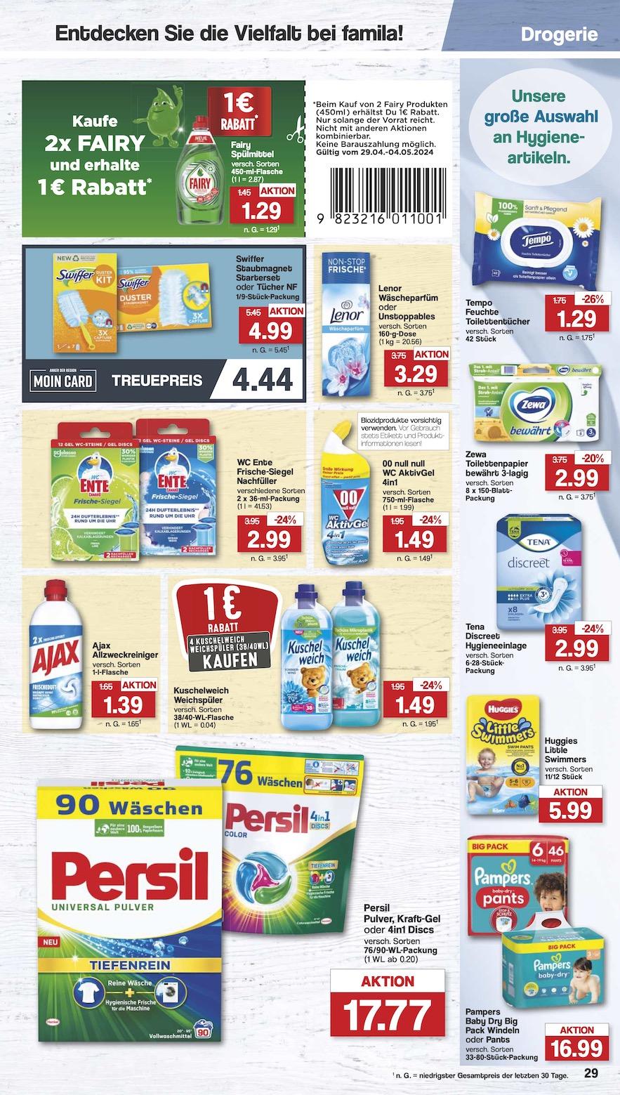 Famila Aktueller Prospekt ab Montag Seite 30