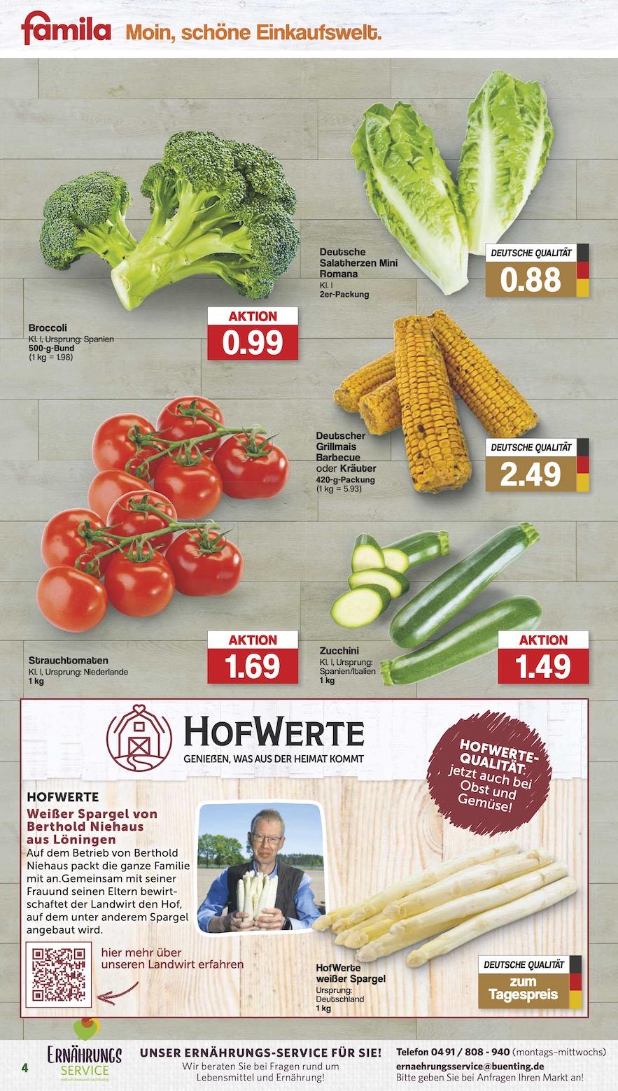 Famila Aktueller Prospekt ab Montag Seite 4