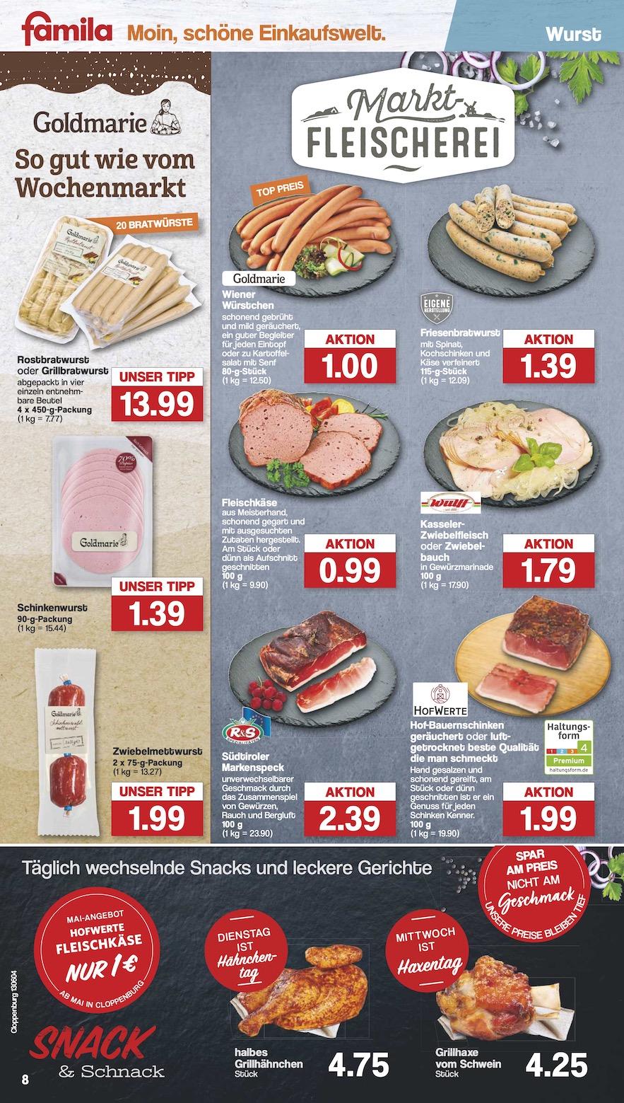 Famila Aktueller Prospekt ab Montag Seite 8