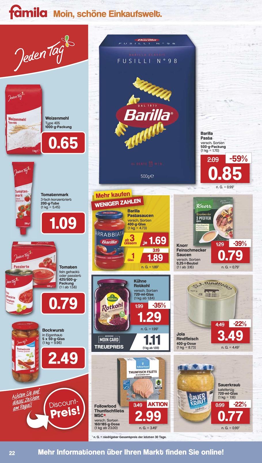 Famila Aktueller Prospekt ab Montag Seite 23