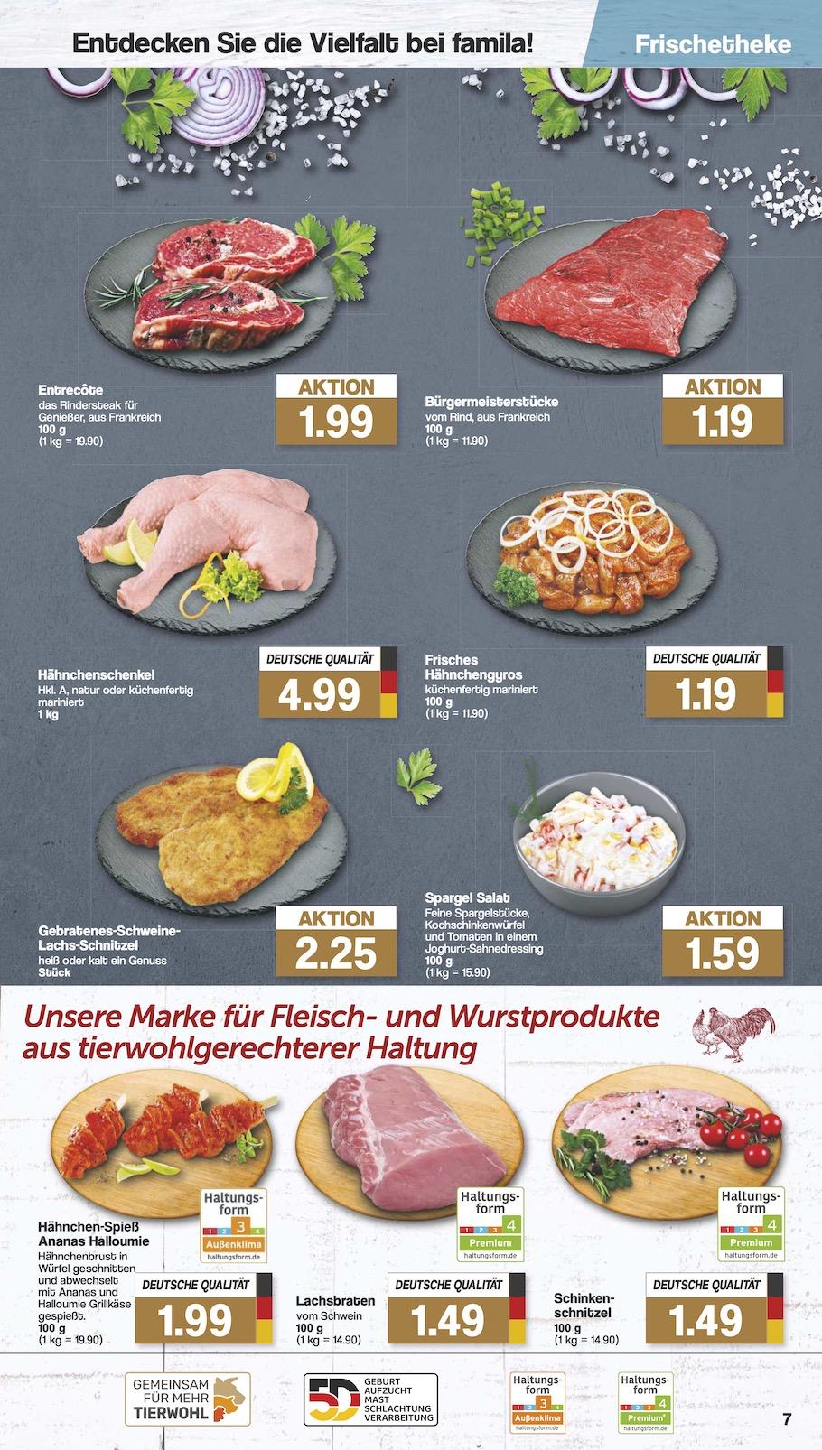 Famila Aktueller Prospekt ab Montag Seite 7