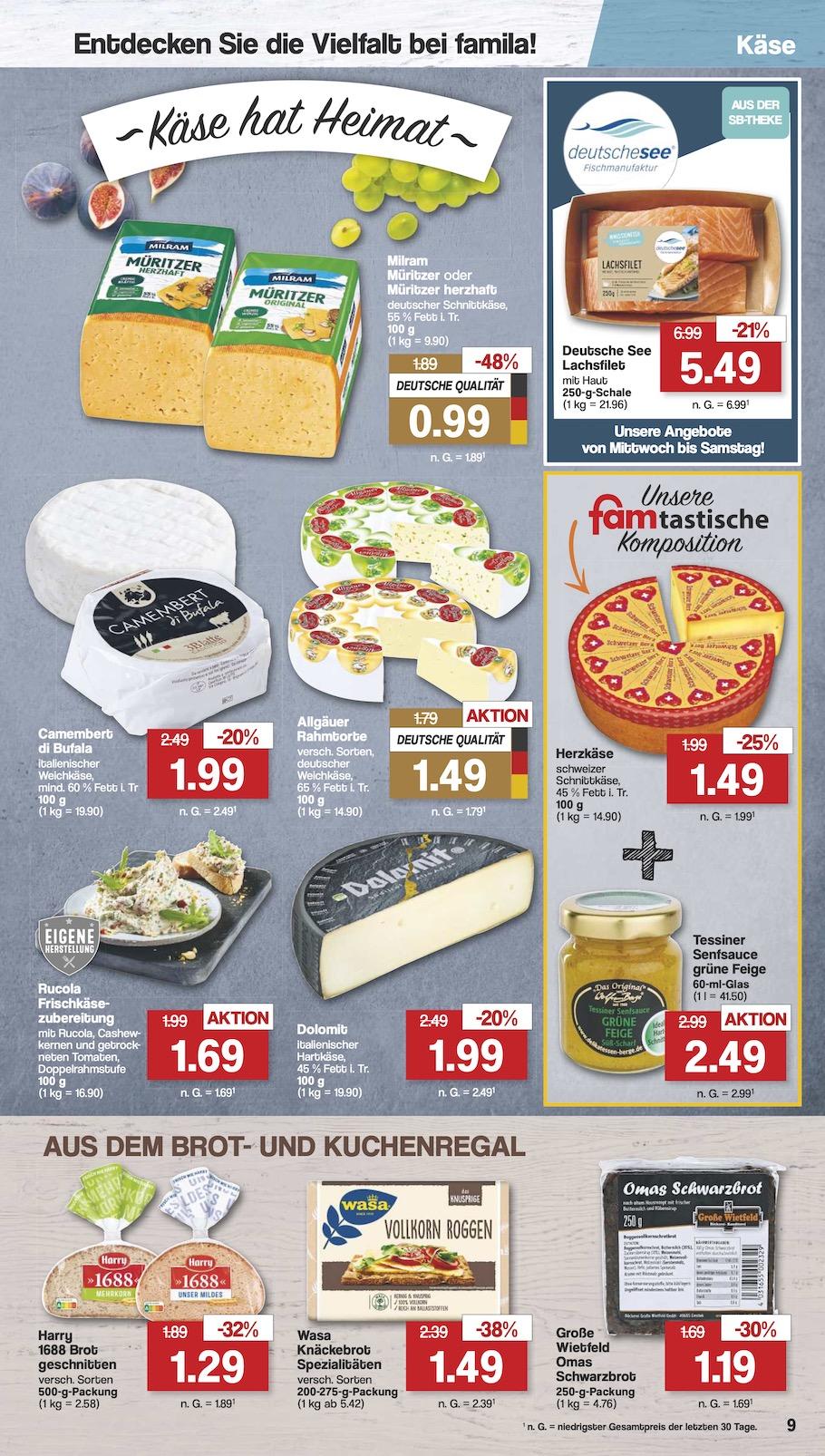 Famila Aktueller Prospekt ab Montag Seite 9