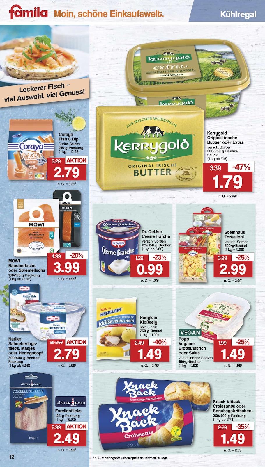 Famila Aktueller Prospekt ab Montag Seite 12