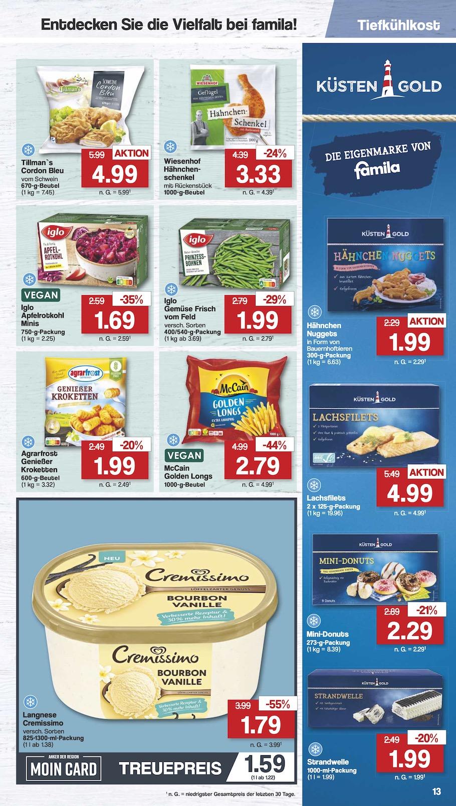 Famila Aktueller Prospekt ab Montag Seite 13