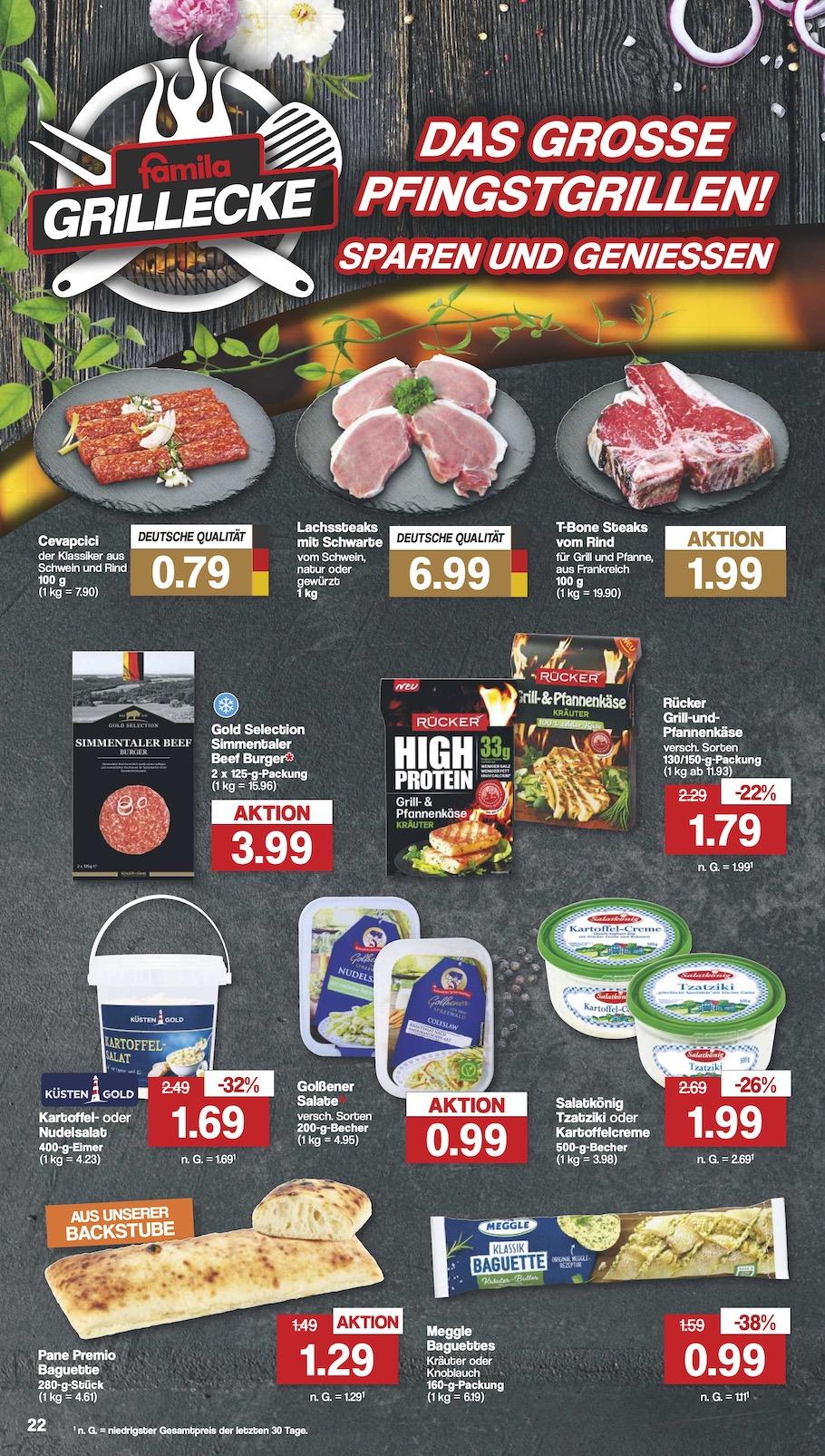 Famila Aktueller Prospekt ab Montag Seite 22