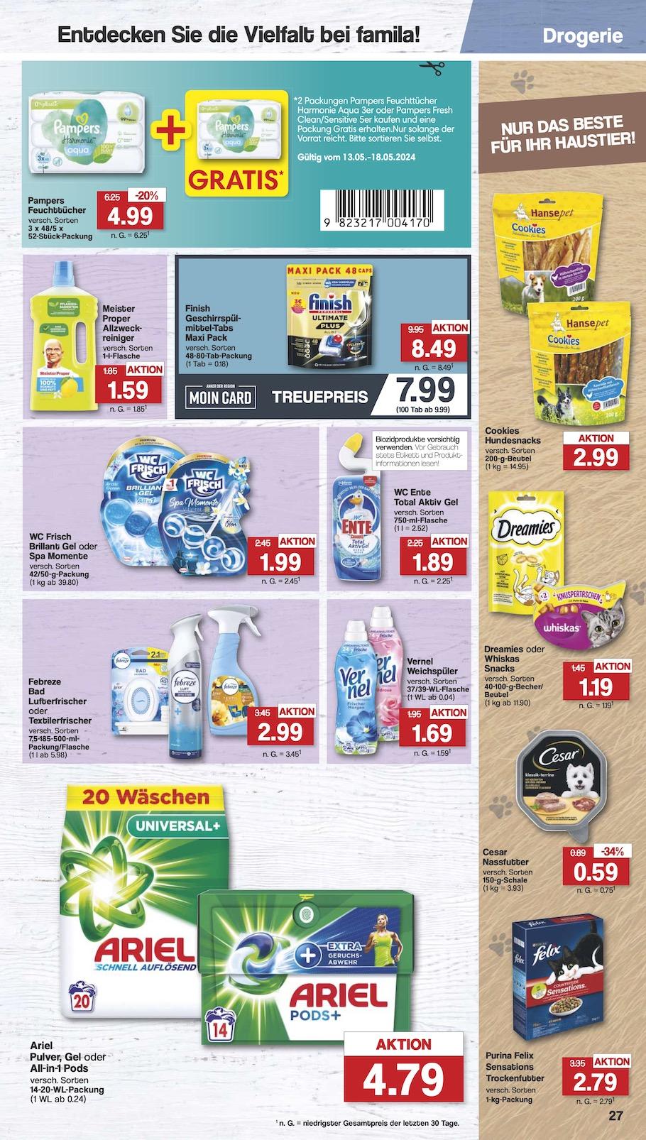 Famila Aktueller Prospekt ab Montag Seite 27