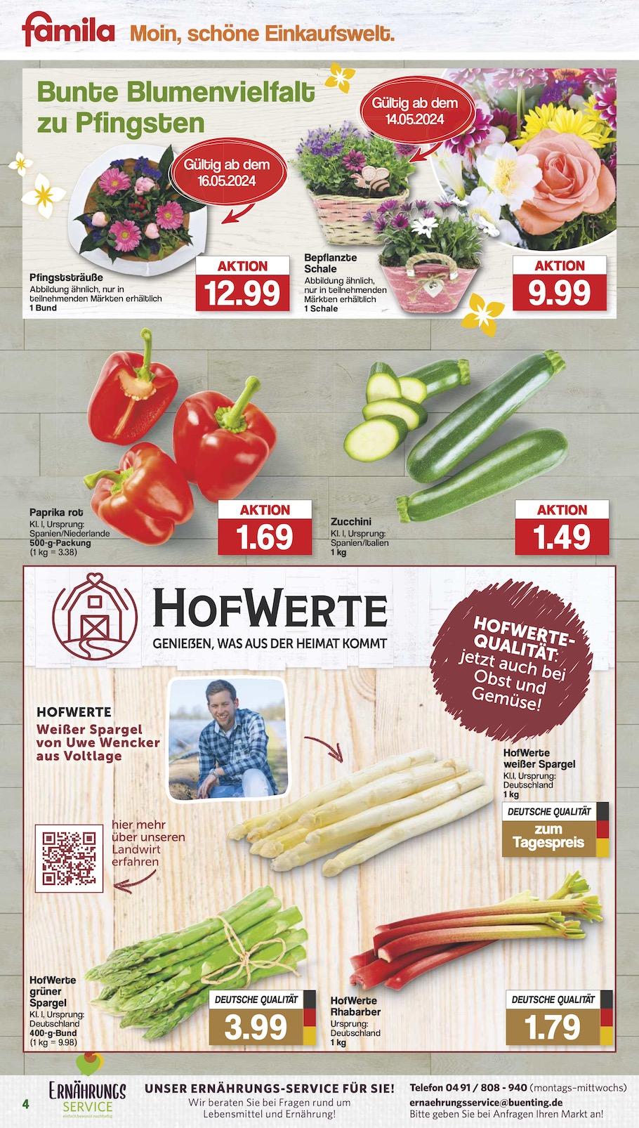 Famila Aktueller Prospekt ab Montag Seite 4