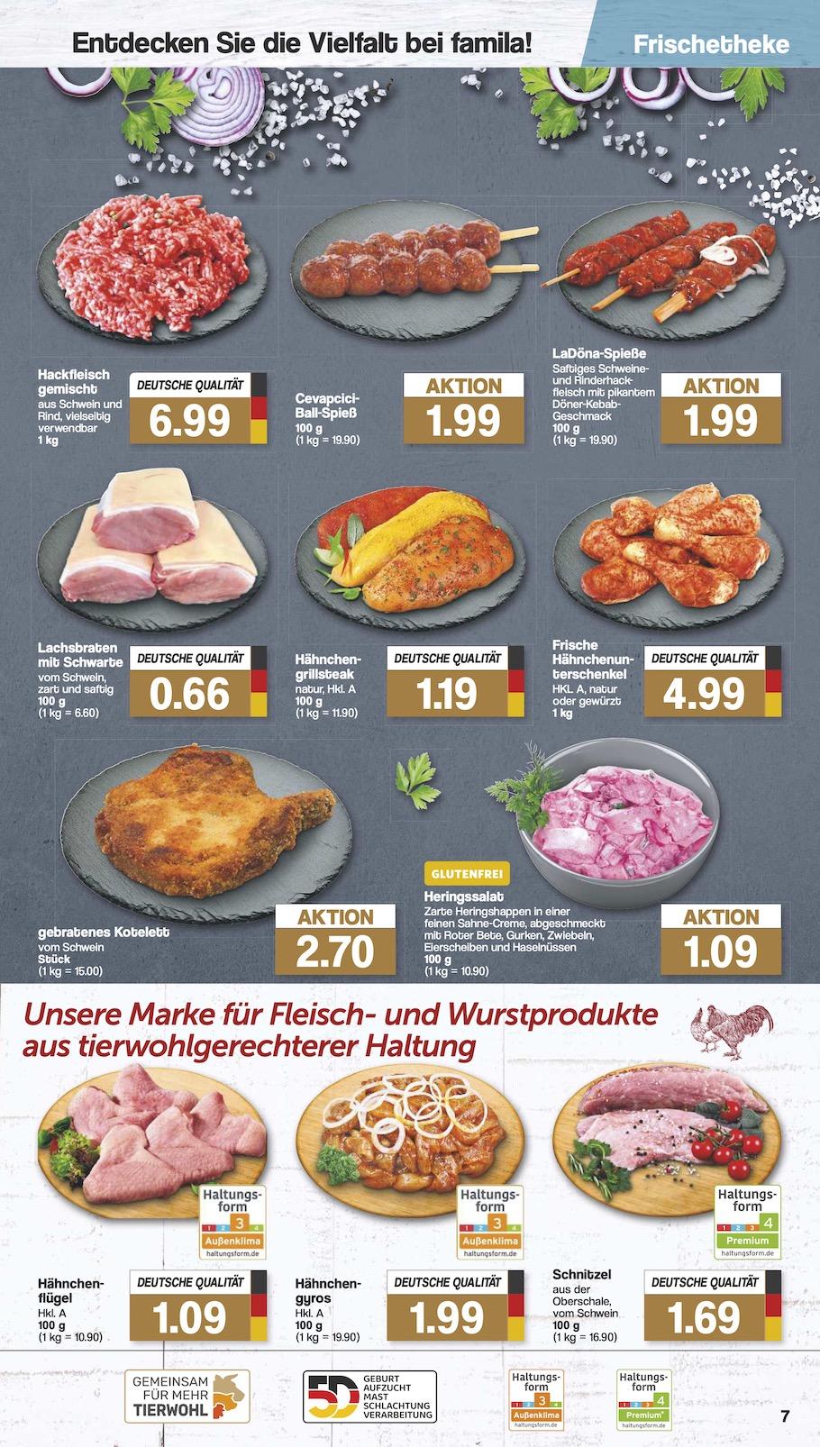 Famila Aktueller Prospekt ab Montag Seite 7