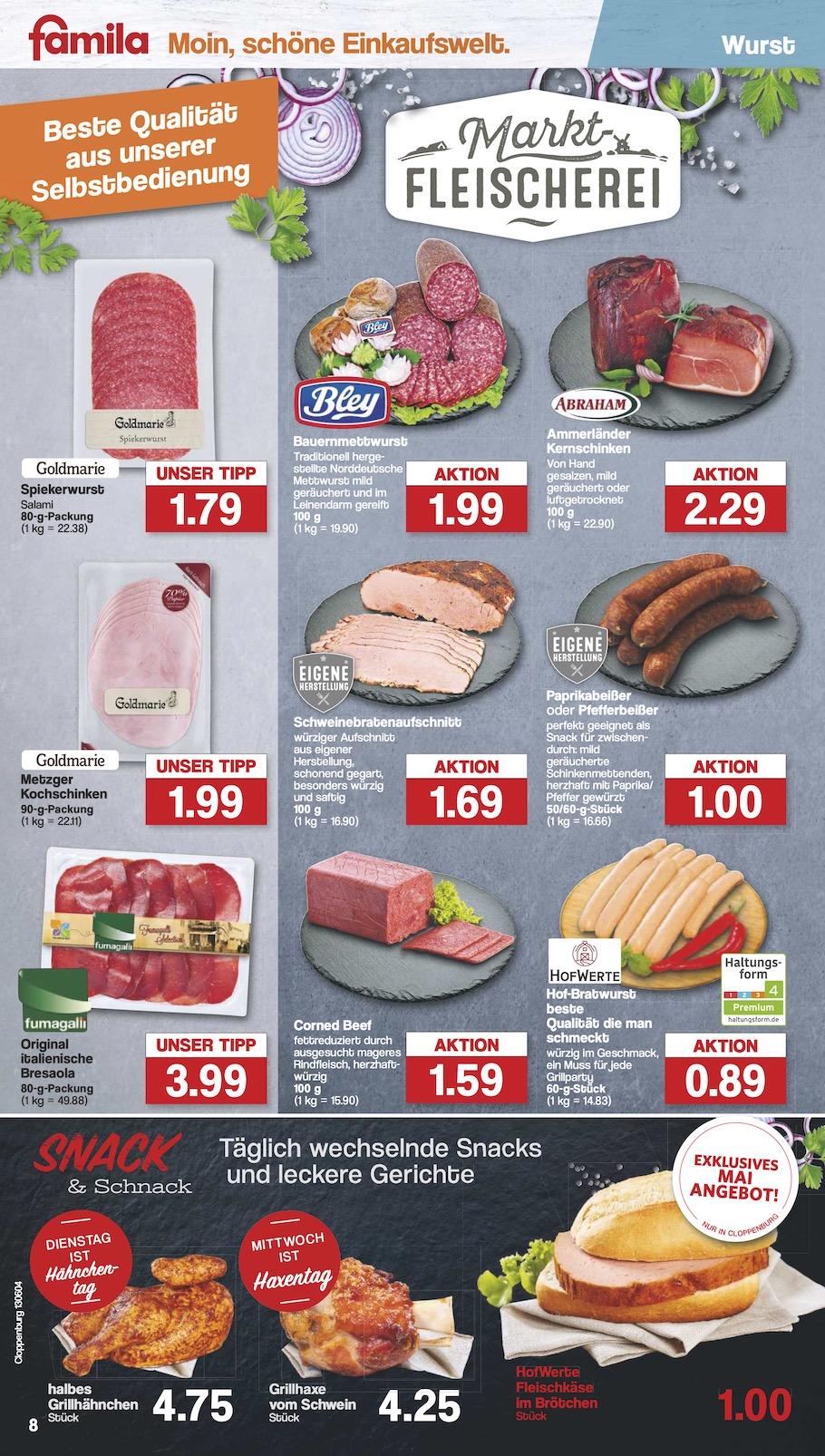 Famila Aktueller Prospekt ab Montag Seite 8