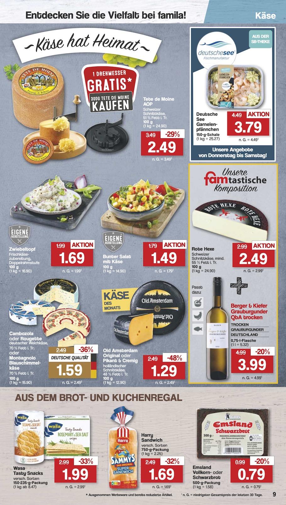 Famila Aktueller Prospekt ab Montag Seite 9