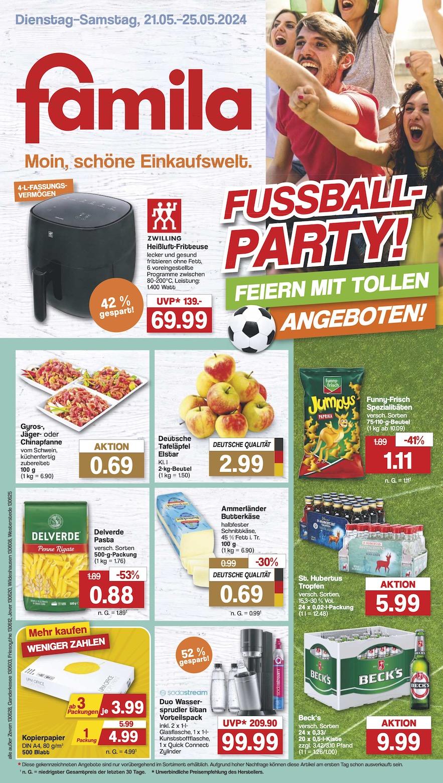 Famila Aktueller Prospekt ab Dienstag Seite 1