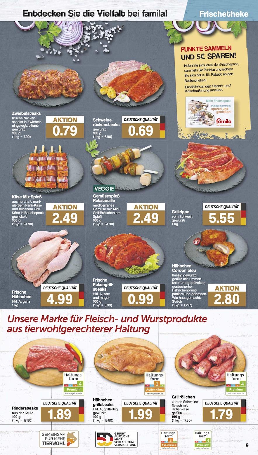 Famila Aktueller Prospekt ab Dienstag Seite 9