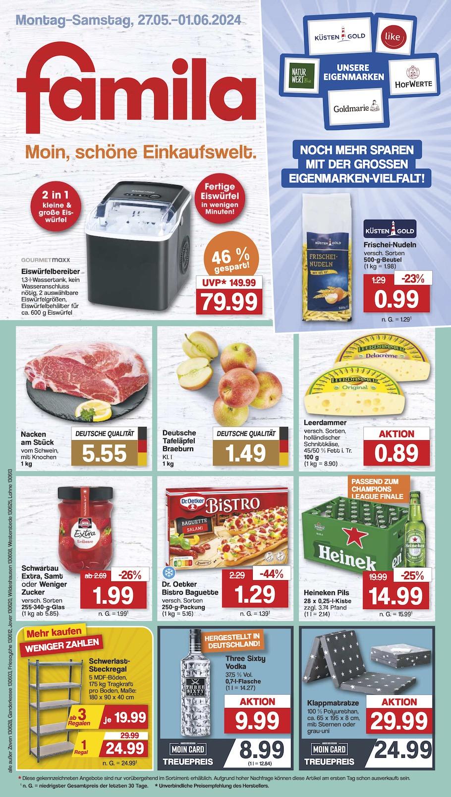 Famila Aktueller Prospekt ab Montag Seite 1