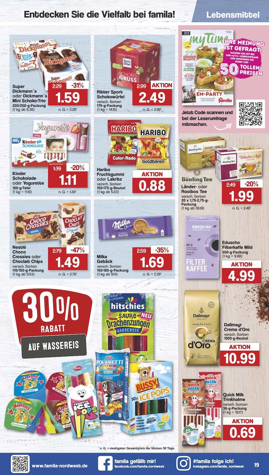 Famila Aktueller Prospekt ab Montag Seite 19