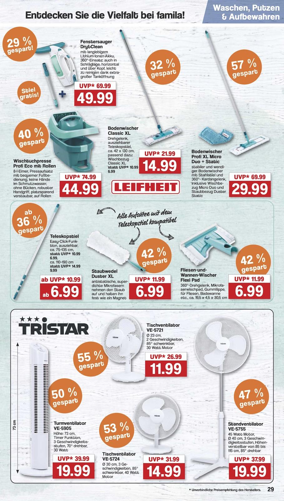 Famila Aktueller Prospekt ab Montag Seite 29