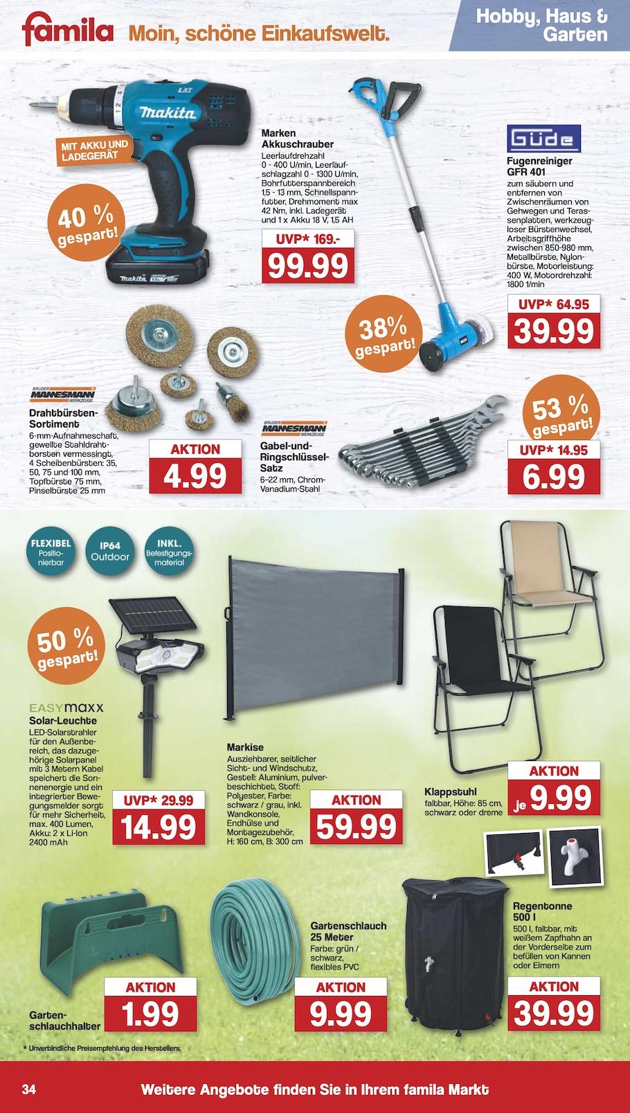 Famila Aktueller Prospekt ab Montag Seite 34