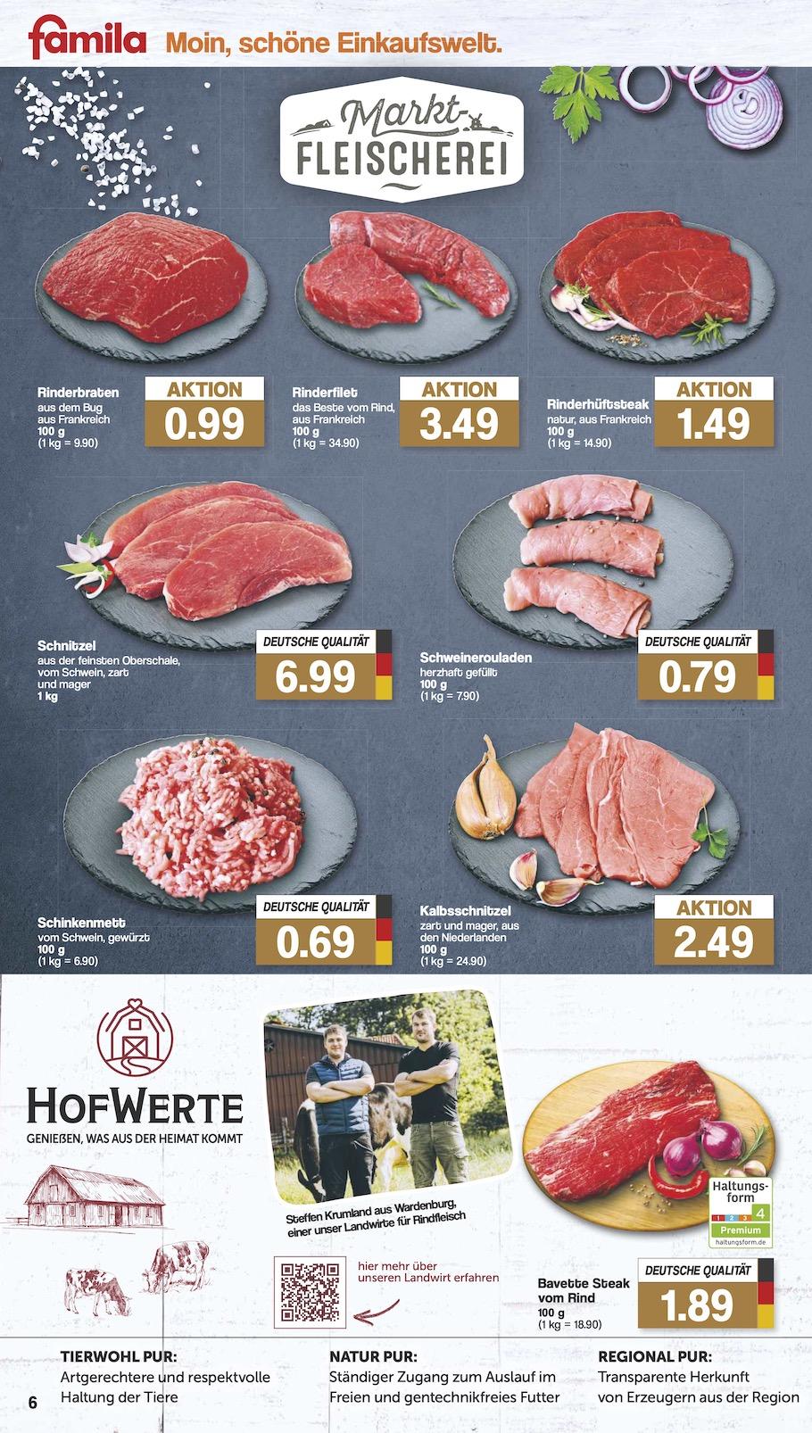 Famila Aktueller Prospekt ab Montag Seite 6