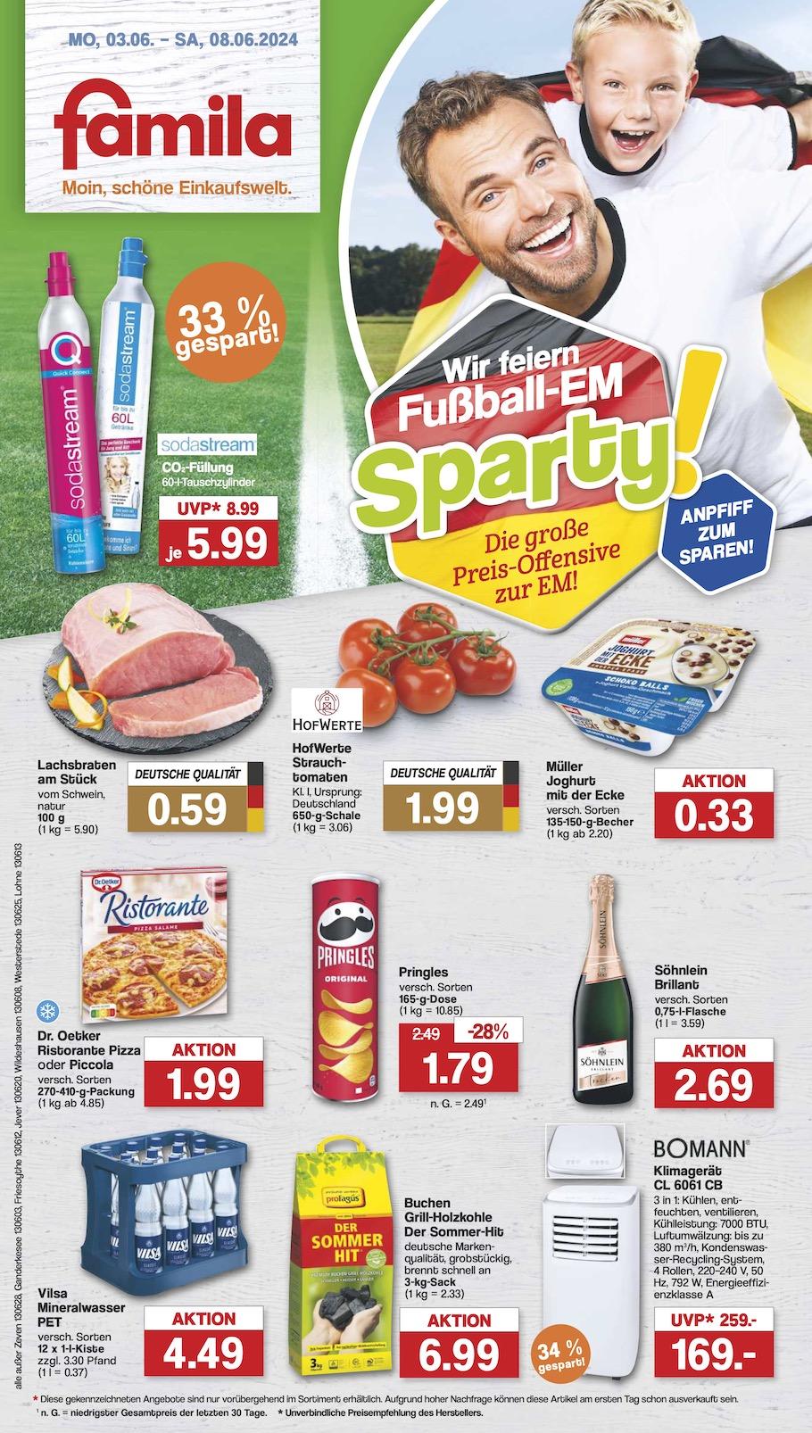 Famila Aktueller Prospekt ab Montag Seite 1