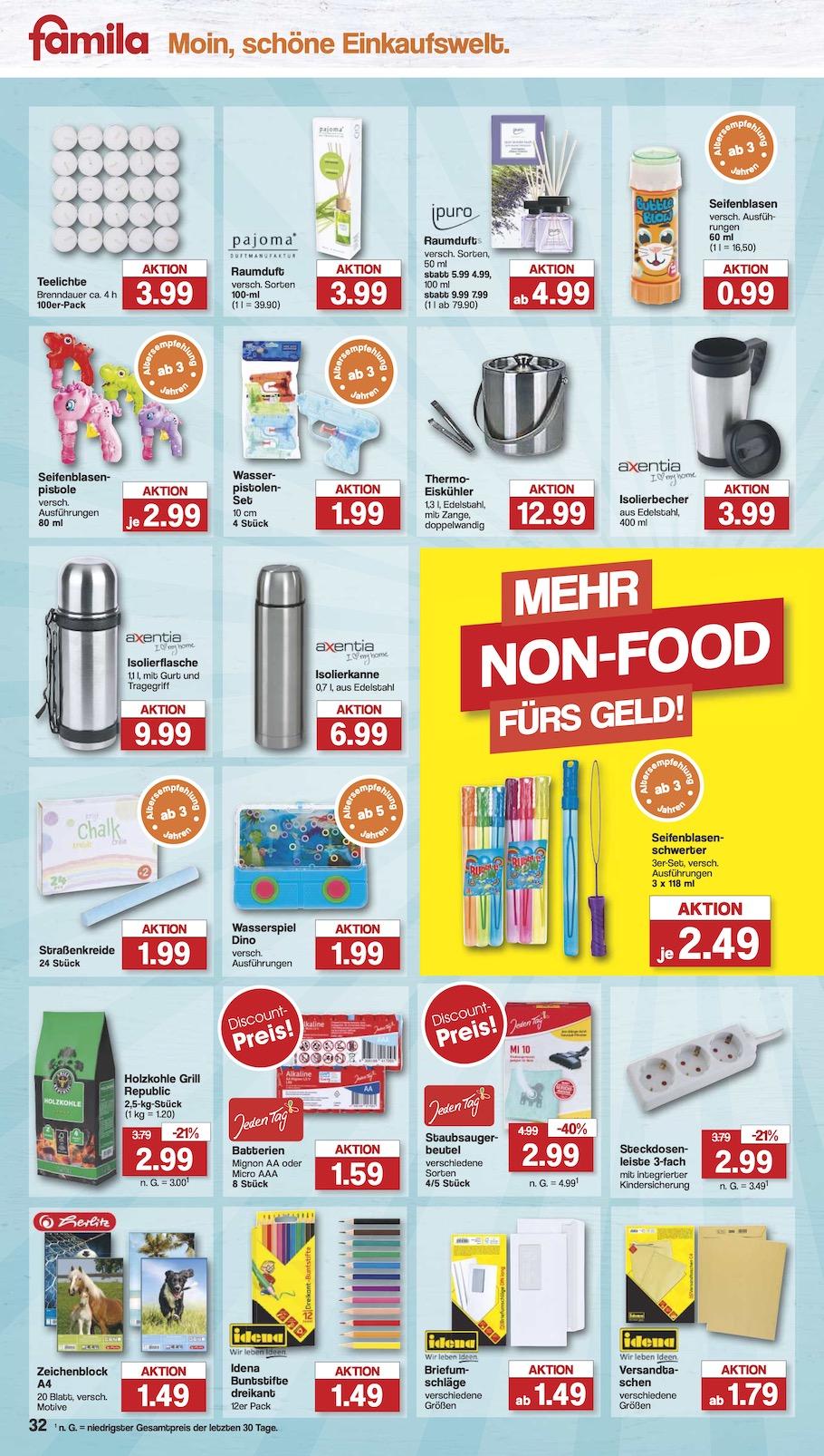 Famila Aktueller Prospekt ab Montag Seite 32