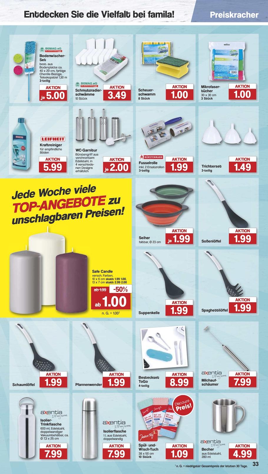 Famila Aktueller Prospekt ab Montag Seite 33