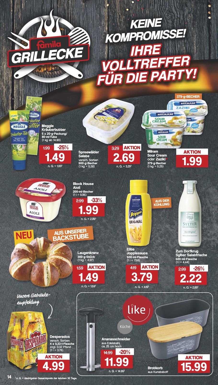 Famila Aktueller Prospekt ab Montag Seite 14