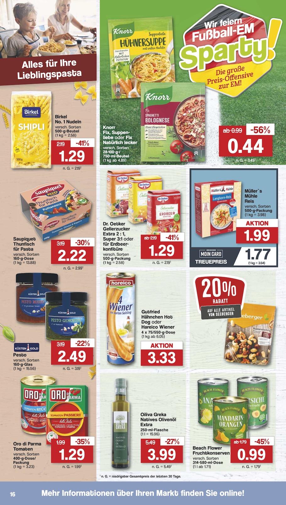 Famila Aktueller Prospekt ab Montag Seite 16