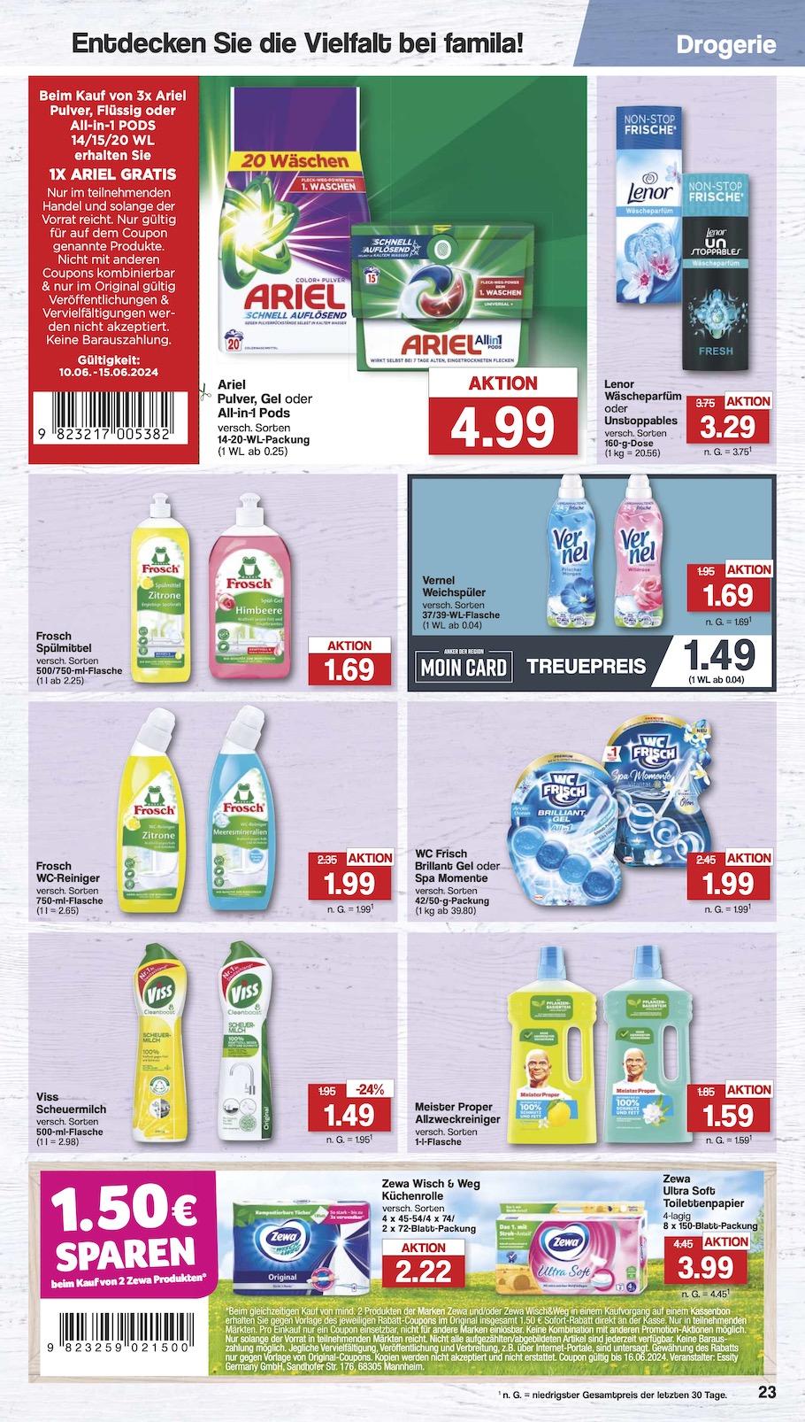 Famila Aktueller Prospekt ab Montag Seite 23