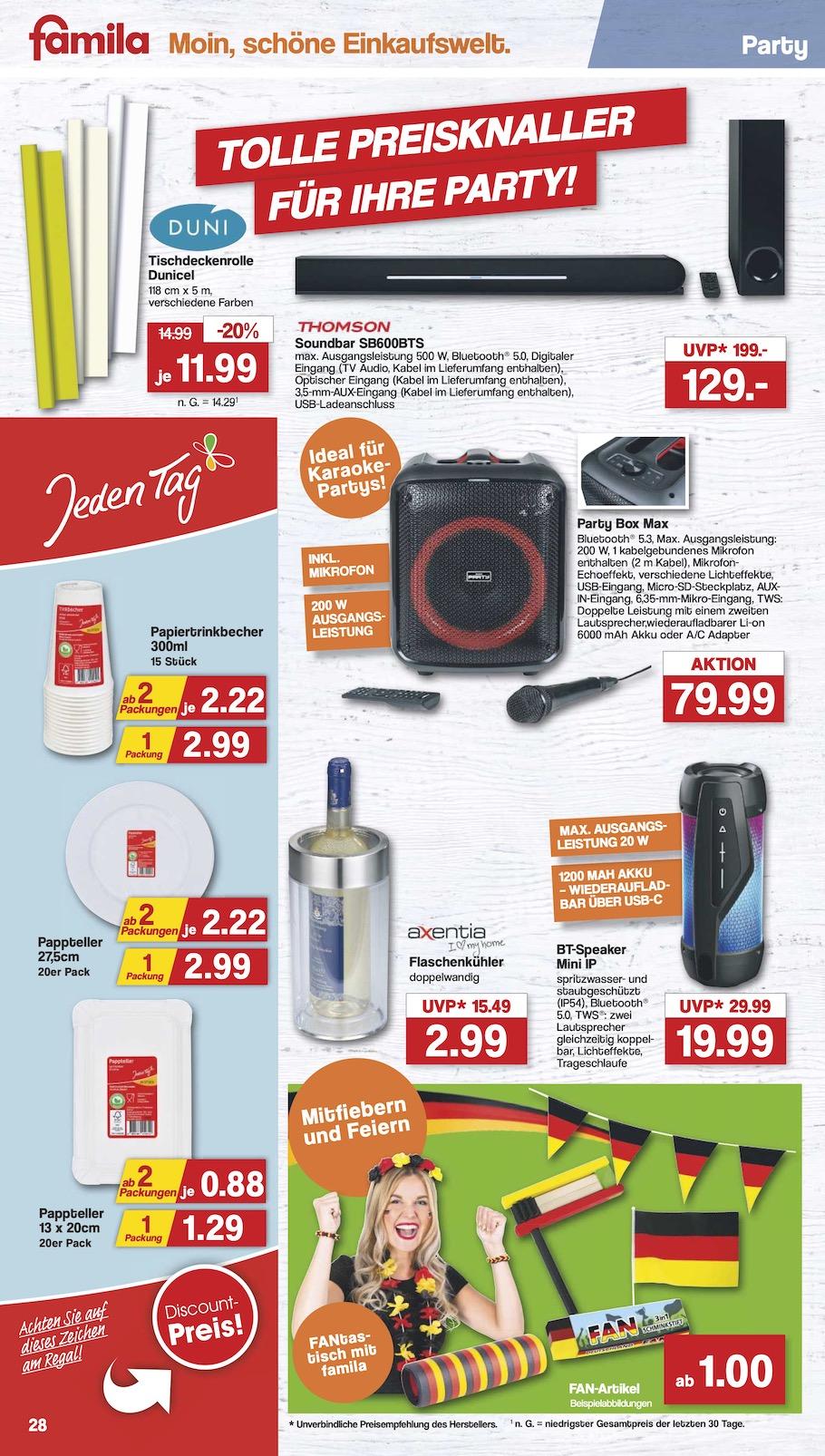 Famila Aktueller Prospekt ab Montag Seite 28