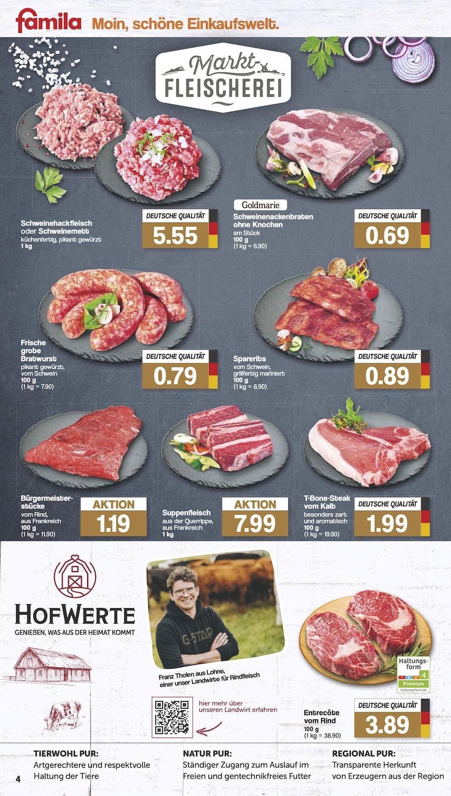 Famila Aktueller Prospekt ab Montag Seite 4