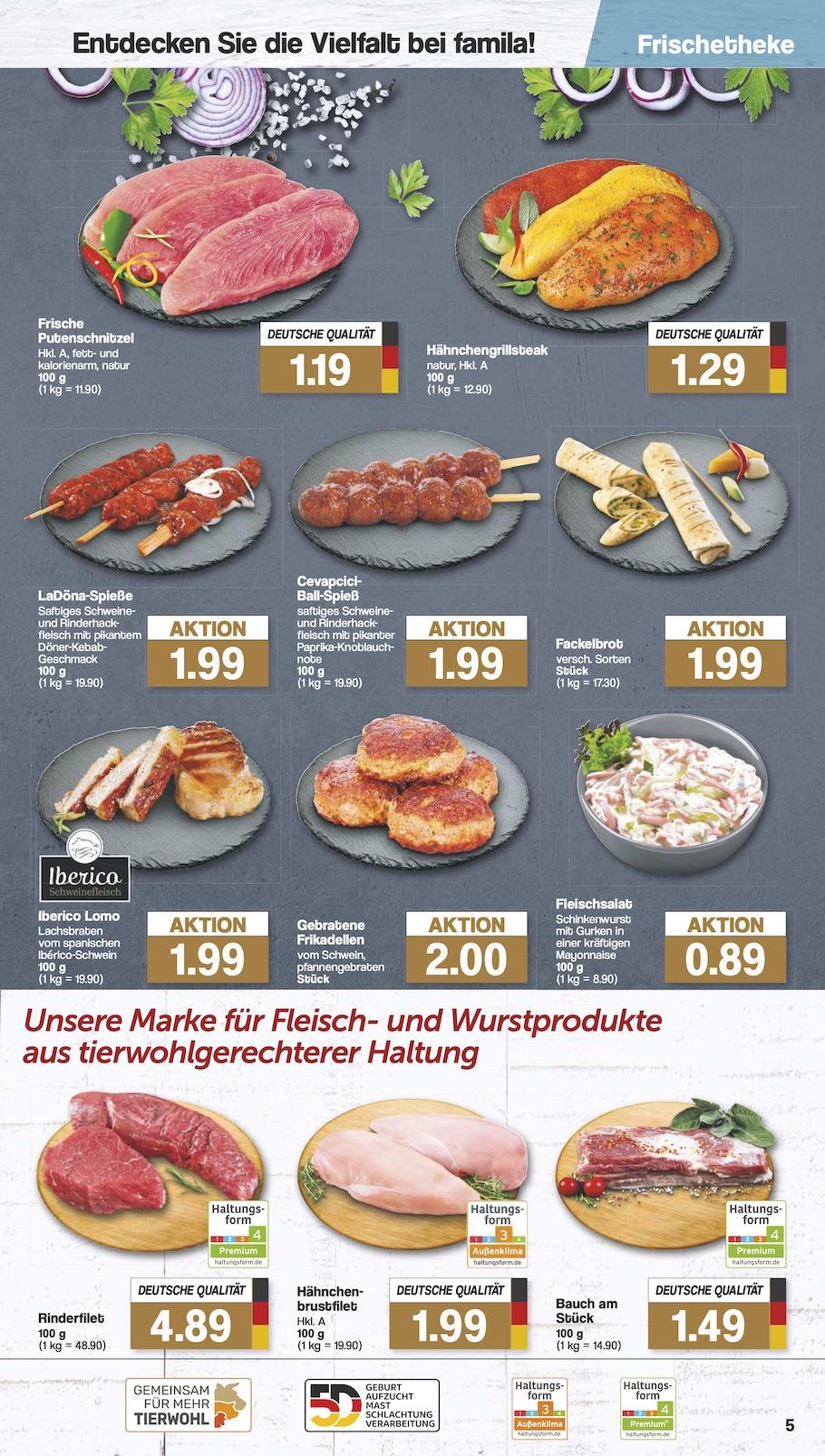 Famila Aktueller Prospekt ab Montag Seite 5