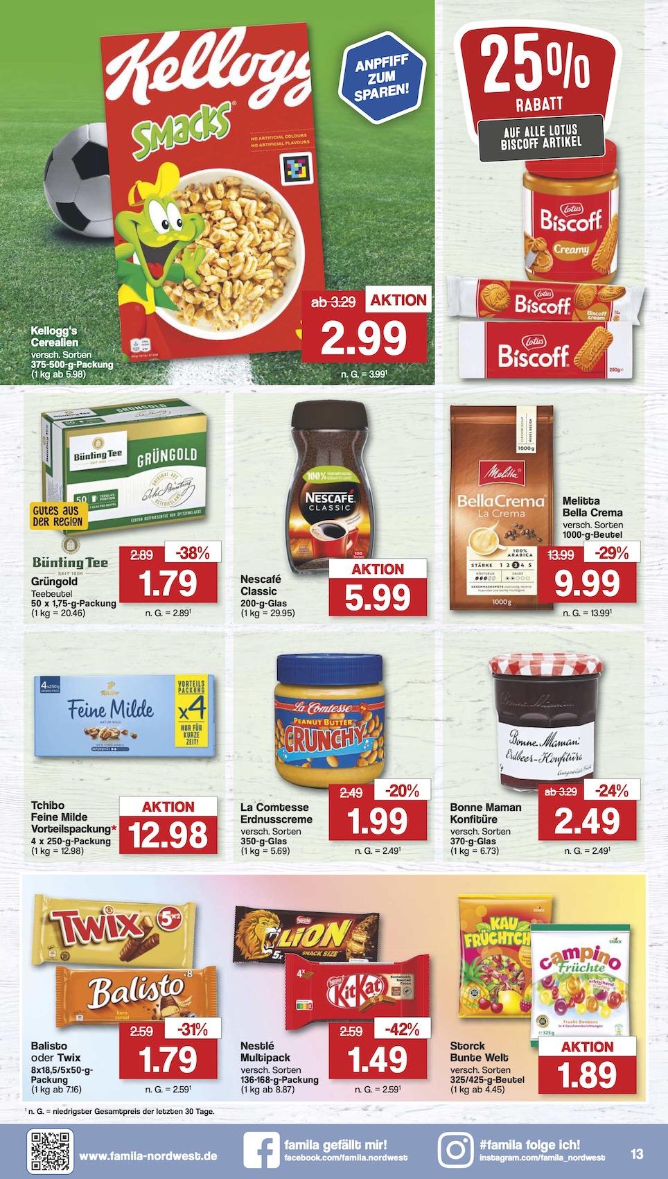 Famila Aktueller Prospekt ab Montag Seite 13