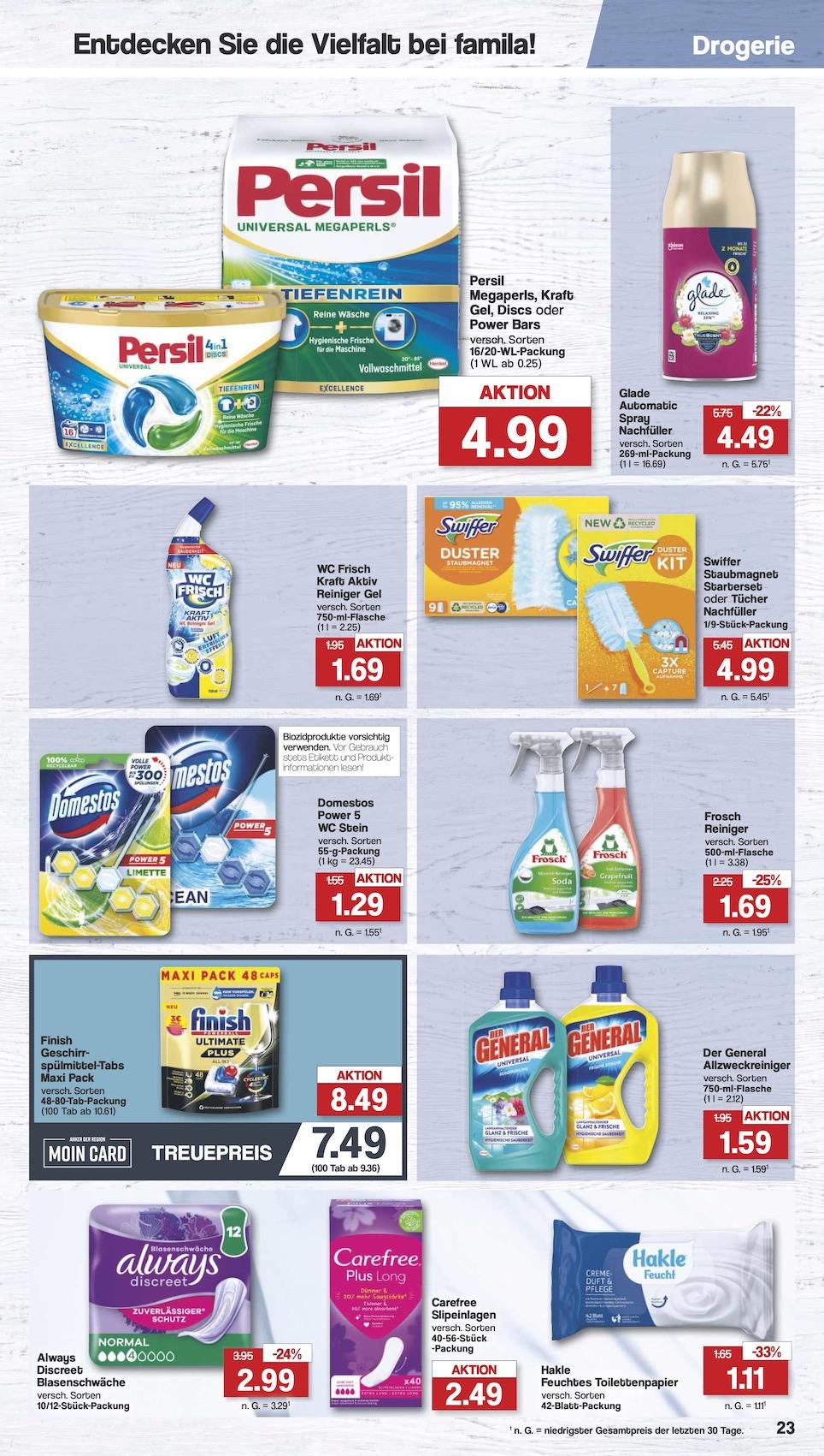Famila Aktueller Prospekt ab Montag Seite 23