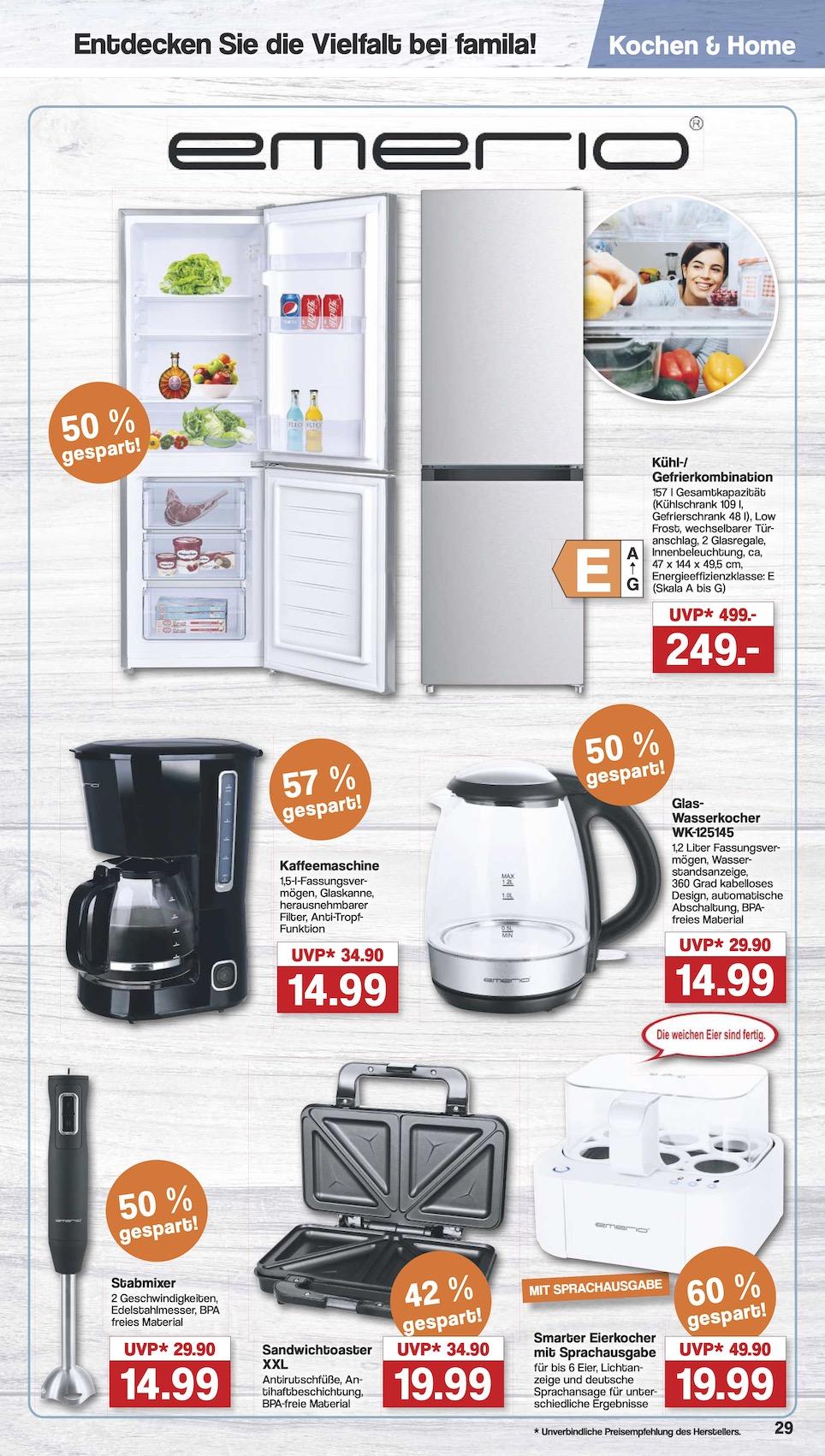 Famila Aktueller Prospekt ab Montag Seite 29