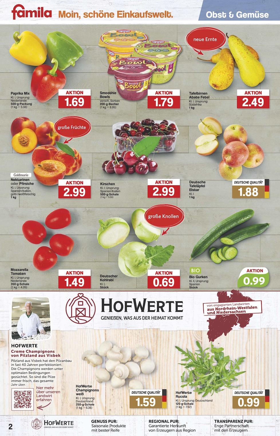 Famila Aktueller Prospekt ab Montag Seite 2
