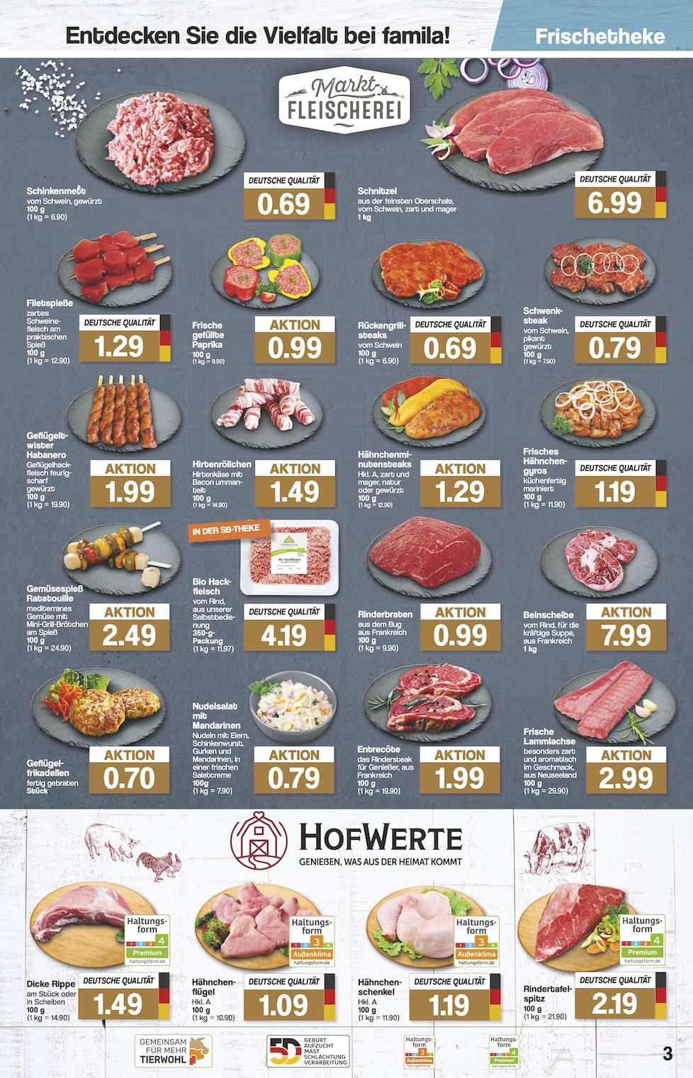 Famila Aktueller Prospekt ab Montag Seite 3