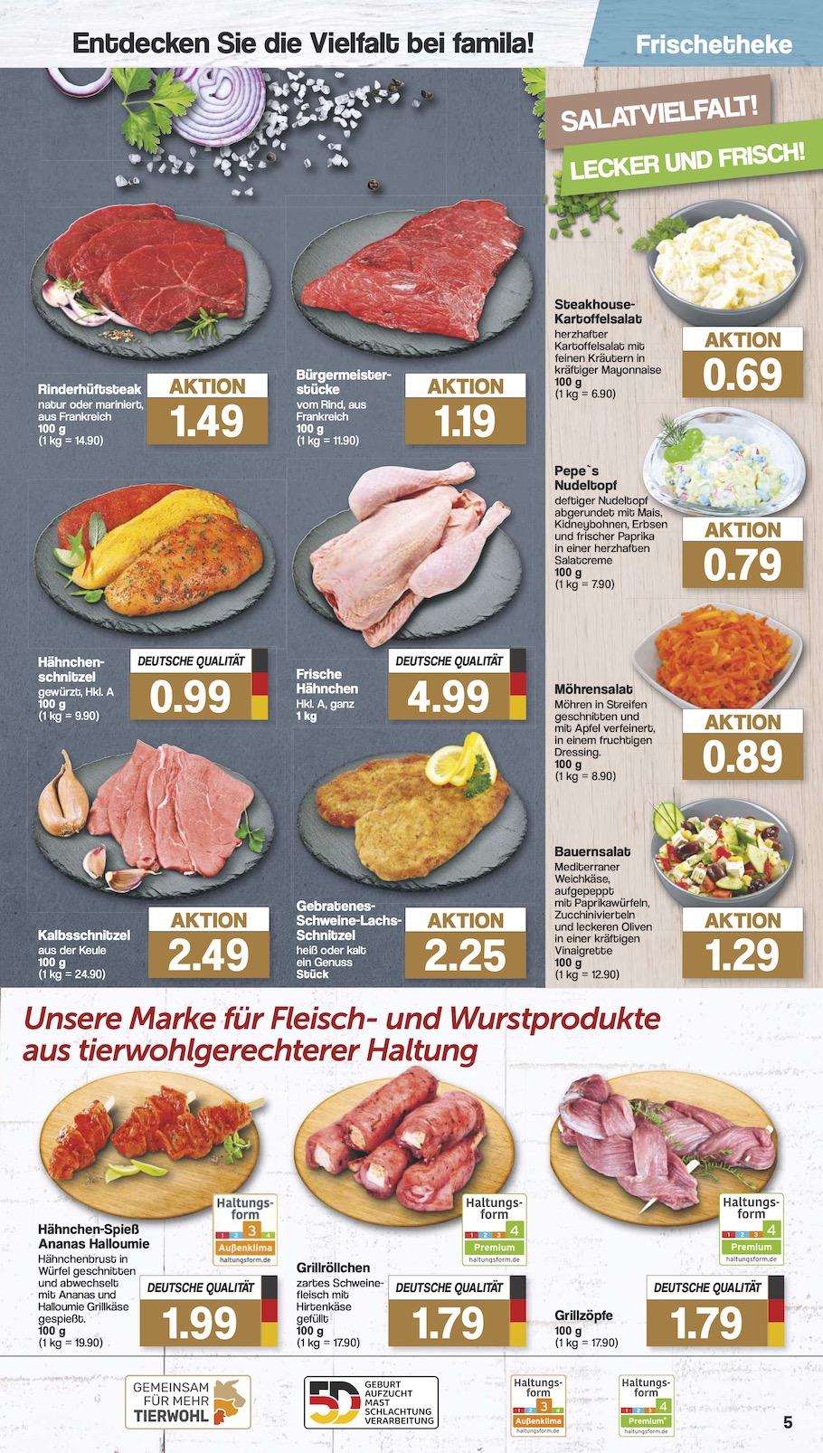 Famila Aktueller Prospekt ab Montag Seite 5