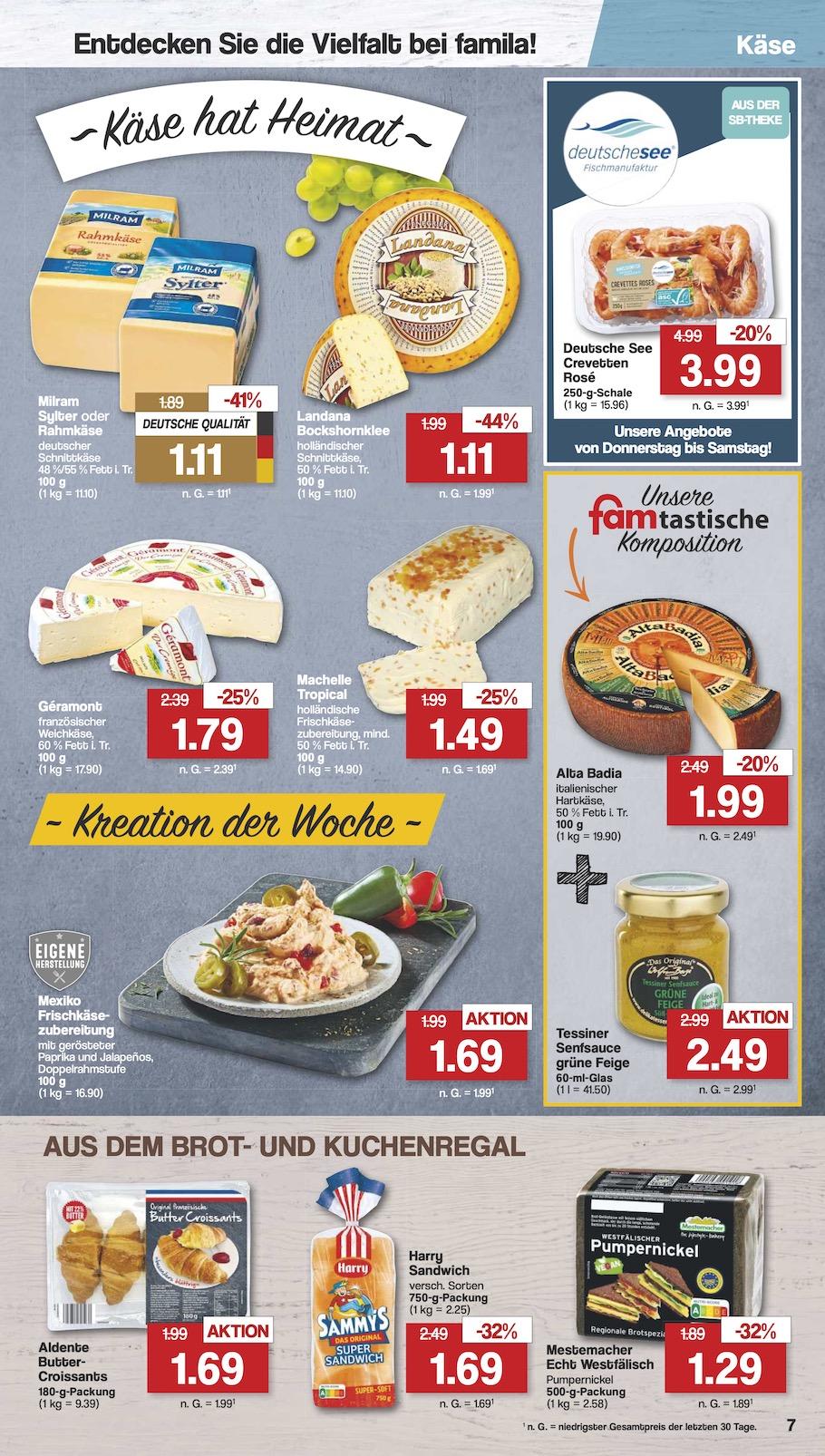 Famila Aktueller Prospekt ab Montag Seite 7