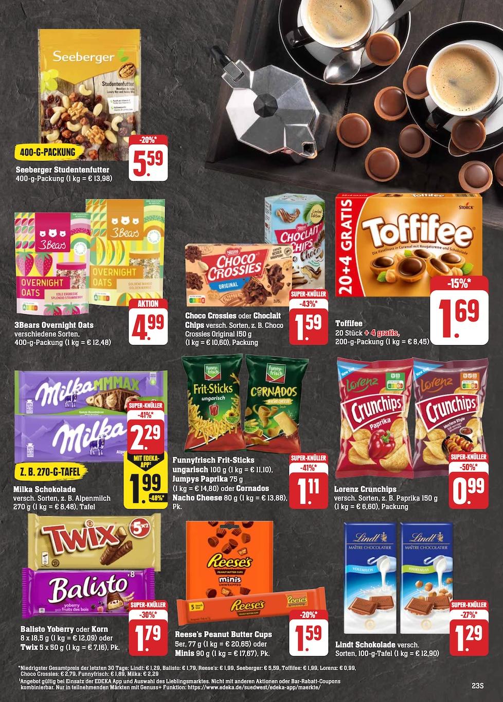 Edeka Prospekt ab Montag - Hessen Seite 23